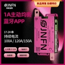 Lithium Battery BMS 17S-24S 60V/72V with 1A Active Balancing Bluetooth